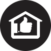 home inspector walk-through icon